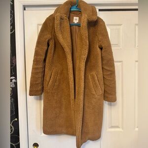 GAP Brown Teddy Coat